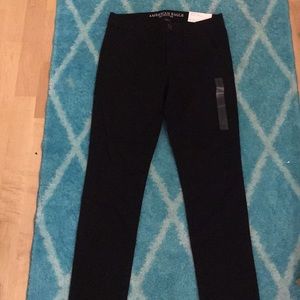 American Eagle black Uniform pants